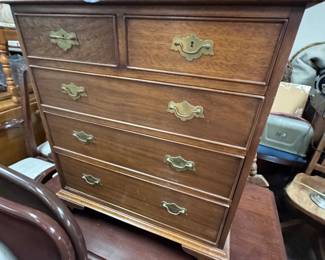 Diminutive Mahogany Chest