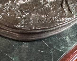 Detail of signature