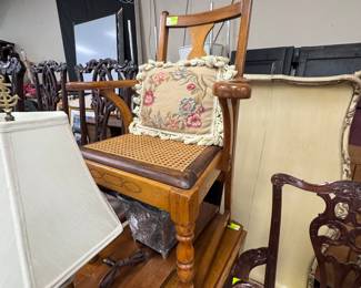 Cane Seat armchair