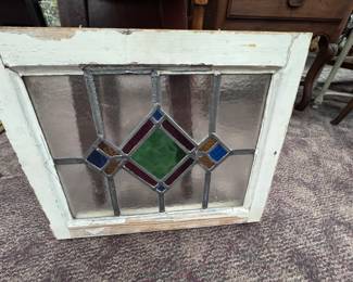 Antique Stained Glass Window