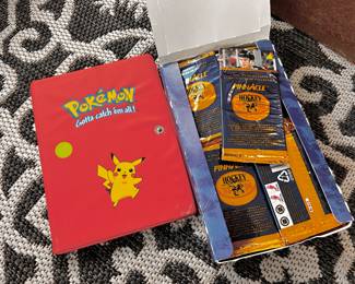 Pokemon cards from circa 2000