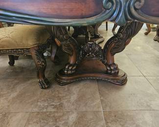 Here is the underside of the table