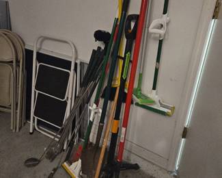 Folding step ladder $15