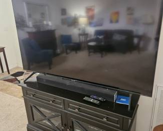 Samsung UN70TU7000B is a 70" class TU7000 crystal UHD
4k smart TV manufactured in 2020 these still retail for $450. Our price $300 we also have the sound bar for sale