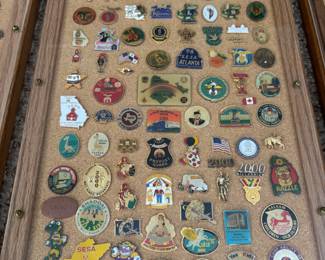 HUGE Vintage Enamel Pin Collection!!