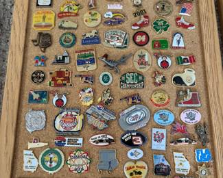 HUGE Vintage Enamel Pin Collection!!