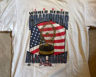 Vintage 1991 Atlanta Braves World Series Shirt