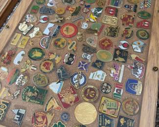 HUGE Vintage Enamel Pin Collection!!