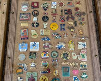 HUGE Vintage Enamel Pin Collection!!