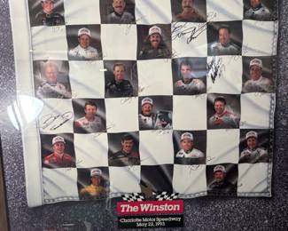 Vintage 'The Winston' 1993 SIGNED POSTER