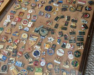 HUGE Vintage Enamel Pin Collection!!