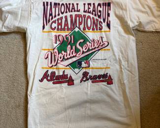 Vintage 1991 Atlanta Braves World Series Shirt
