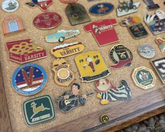HUGE Vintage Enamel Pin Collection!!