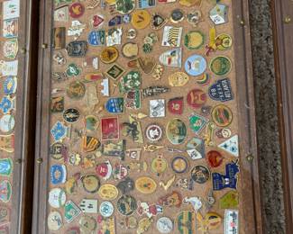 HUGE Vintage Enamel Pin Collection!!
