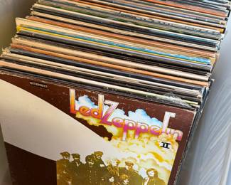 Vinyl Records (two boxes)