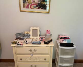 Yellow night stand