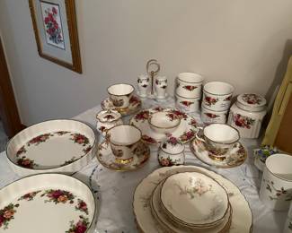 Dishes from England.