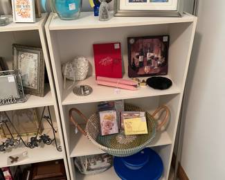 Variety of merchandise, Book shelves.