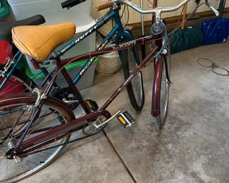 Woman’s bike, men’s bike