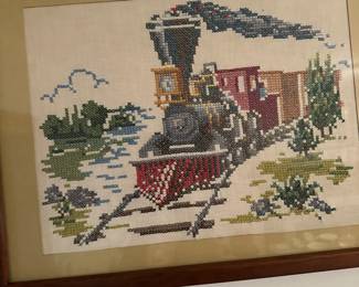 Vintage Picture Needlepoint