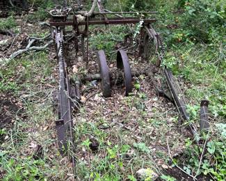 antique farm implements