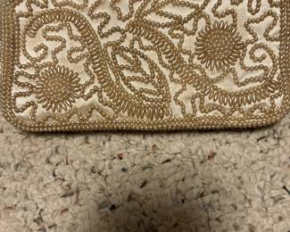 vintage beaded bag