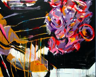 Chariot of fire
Acrylic on canvas 60”x72”
$2,800