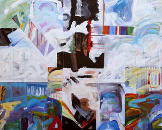Compulsive shopping
Acrylic on canvas 60”x72”
$1,800