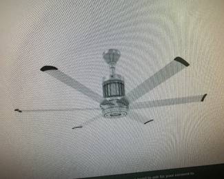 #39 $1,000.00 2 Big Ass Fans - Outdoor - Brushed aluminum - 60"