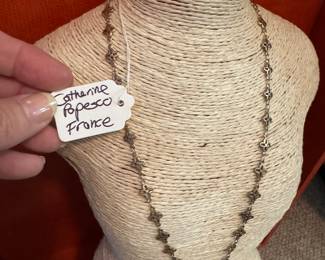 Catherine Popesco France costume necklace. 