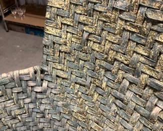 #32 $250.00 Vintage Wicker Rocker made by Georgia Prisoners