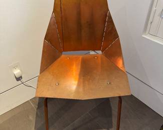 #48 - $80 - Blu Dot Copper chair 