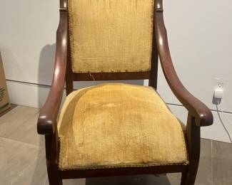 #31 $160.00 19th Century Vintage 4-Leg Chair