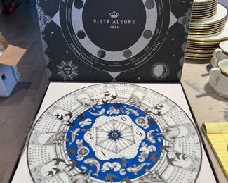 #52 - $70 each - Calendar plate - 2018 - made in portugal - by designer Prato Marcador. (one of 2)