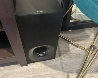 #47 - $SONY sound bar with subwoofer & rear speakers
