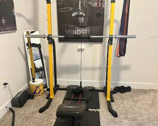 #32 - $400 - Smith work out weight machine with bench