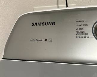 #24 - $700 - Samsung washer & dryer 2 years old active waterjet & moisture sensor