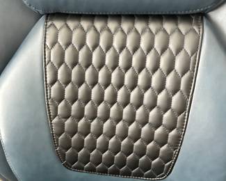 #35 - $200 - Office Shaquille O'Neil Zephyrus Ergonomic Bonded Leather High-Back chair 4'Hx30Wx24D