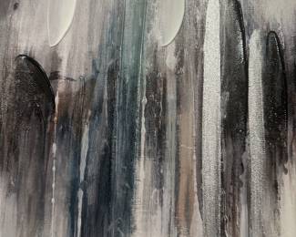 #13 - $90 - Modern abstract canvas 24x36