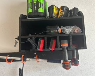 all the batteries charging
