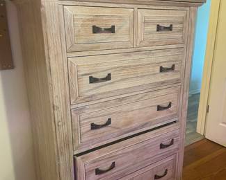 Five drawer dresser , piece from bed room set, Entire set $375