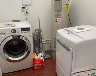 LG washer and dryer