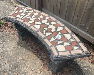 concrete brench $60