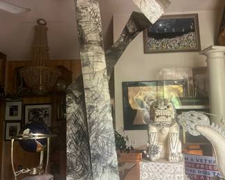Giant modern sculpture by Listed famous artist
Estimate $15,000
Highest offer