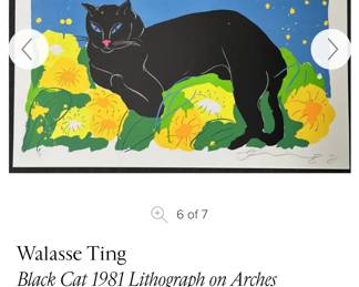 TING lithograph signed valued at $2500
Highest offer