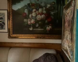 Oil on canvas Floral
Estimated value $3500
Highest offer
