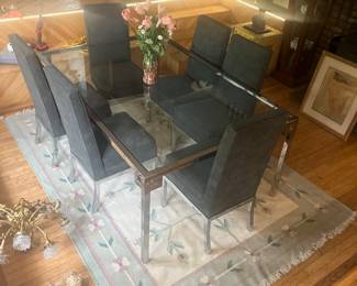 Hand knotted rug $300 or highest offer