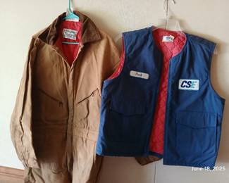 Lots of vintage uniforms (more not pictured)