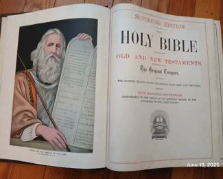 Antique bible.