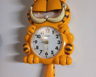 Garfield clock.